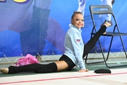 Elvira Belyaeva  during stretching