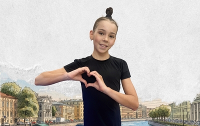 Маруся Норина из Москвы рассказала, что художественная гимнастика для нее — это рискованность и элегантность