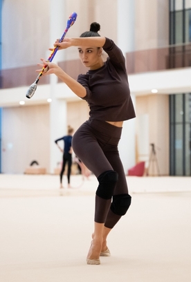 Арина Ткачук из Краснодарского края готовится к чемпионату России в Академии