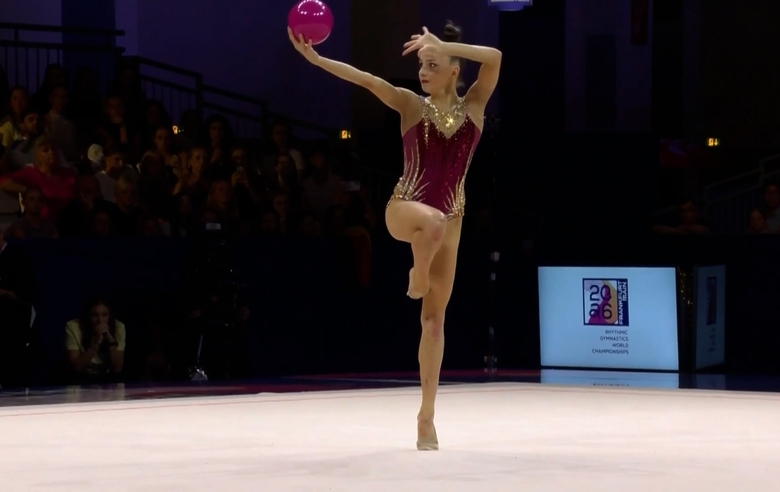 Masha Borisova from St. Petersburg is now a three-time World Championship medalist!