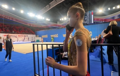 Во время чемпионата Москвы вся Академия была у экранов — вместе с олимпийской чемпионкой прямую трансляцию смотрели тренеры и гимнастки