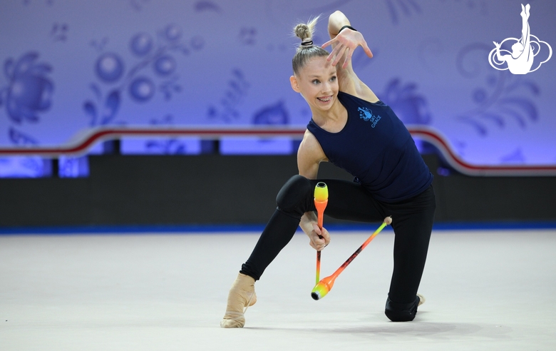 Ева Кононова во время опробования