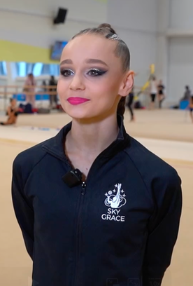 Яна Заикина рассказала о подготовке к турниру «Надежды России» и о новой программе с лентой