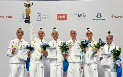 Гимнастки федеральной территории «Сириус» выиграли в командном зачете на первенстве России