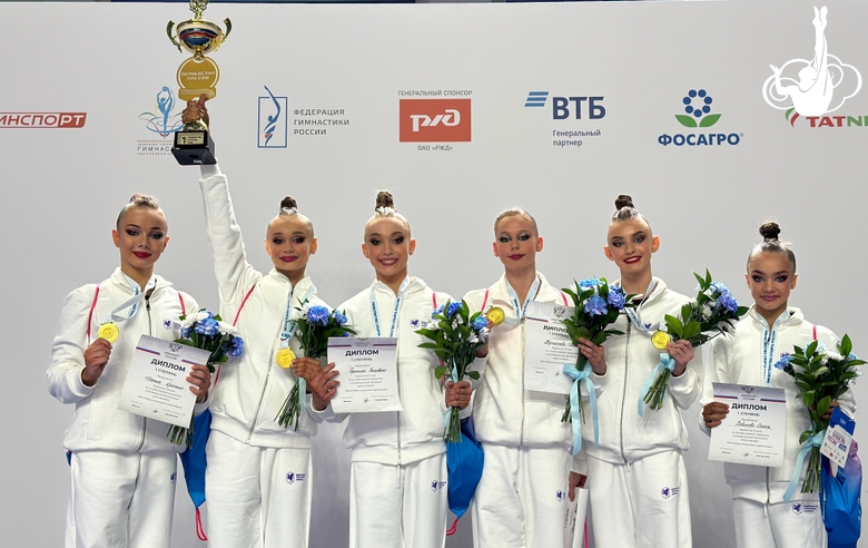 Гимнастки федеральной территории «Сириус» выиграли в командном зачете на первенстве России