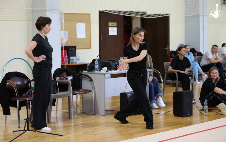 October 6, 2026. Olympic champion Alina Kabaeva at the Alina festival rehearsal