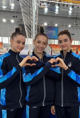 Гимнастки Академии принимают участие в чемпионате Южного федерального округа и федеральной территории «Сириус»