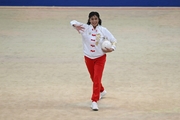 Olympic champion Lori Fung during the Friendship flash mob