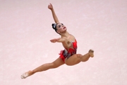 Exercise with a jump rope. Lala Kramarenko (Russia)