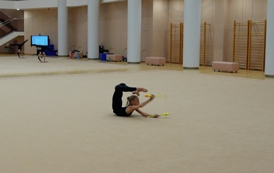 Тренировка Евы Кононовой с Алиной Кабаевой и Евгенией Елисеевой