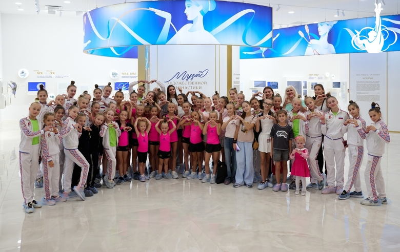 Gymnasts and coaches from Belgorod and Bryansk visited Academy’s museum at the invitation of Alina Kabaeva