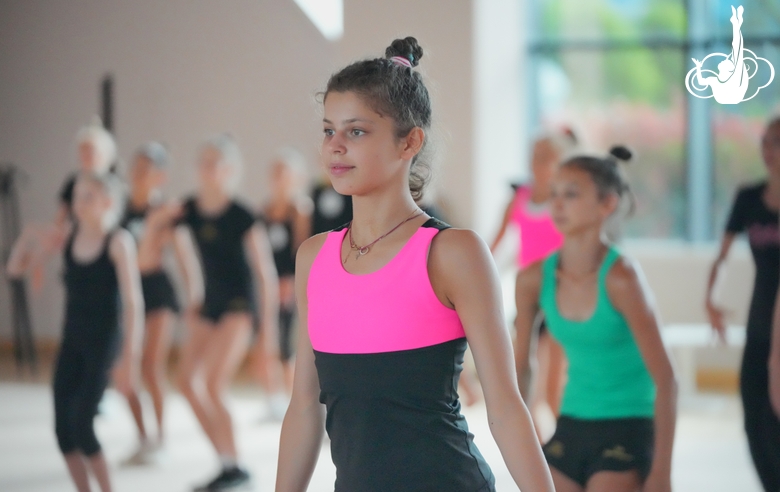 Karolina Tarasova during the Alla Dukhova TODES Theater master class