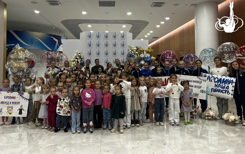 The participants of the Cup of the Strongest final were welcomed back to the Academy after the competition in Moscow