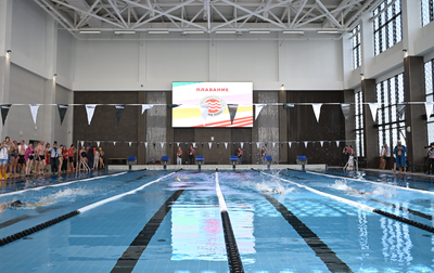 The Martial Arts Academy became the venue for the swimming competition of the Russian Railways multi-sport competition — Loko Time