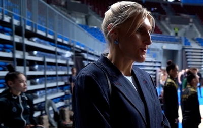 Встреча Алины Кабаевой с двукратным бронзовым призером Олимпийских игр Натальей Водопьяновой