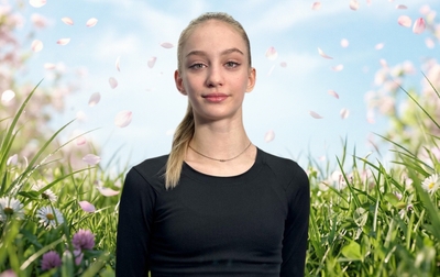 Sofia Nikolskaya speaks about the hoop program at the first stage of the Cup of the Strongest