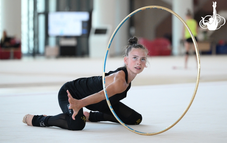 Anastasia Vlasenko during the recovery camp at the Academy