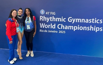The Gymnastics Federation of Cuba thanked the Academy for helping to prepare Isabella Rojas for the World Championships