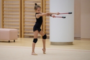 Alisa Shunina during a training session at the Academy