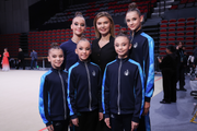 November 14, 2025. Olympic champion Alina Kabaeva and Academy gymnasts during the Sky Grace Cup International Tournament and Beijing Top Open 2025