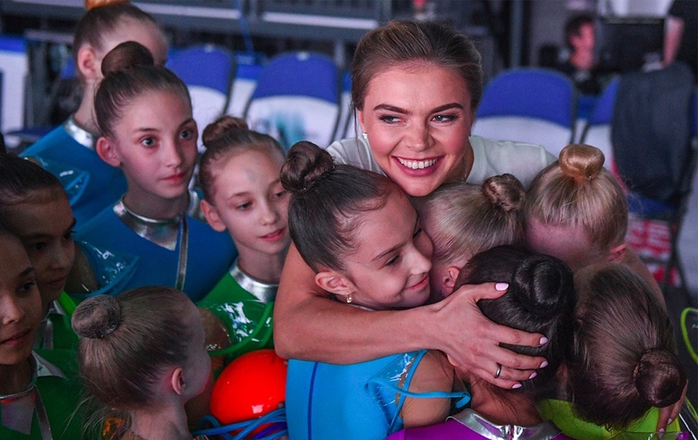 May 19, 2018. Moscow. Alina-2018 Rhythmic Gymnastics Festival