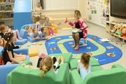 Preschooler’s lesson in the Academy classroom