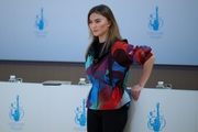 September 29, 2026. Olympic champion Alina Kabaeva during a training session at the Academy