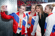 6 мая 2025 года. Олимпийская чемпионка Алина Кабаева — на 1-м этапе «Кубка сильнейших»
