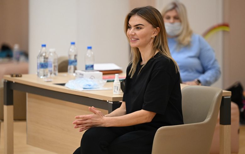 16 декабря 2025 года. Олимпийская чемпионка Алина Кабаева во время тренировки в Академии