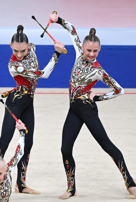 Групповички Академии и их тренер Анна Усцова поделились впечатлениями от победы на международном турнире «Кубок "Небесная грация"» и Beijing Top Open — 2025