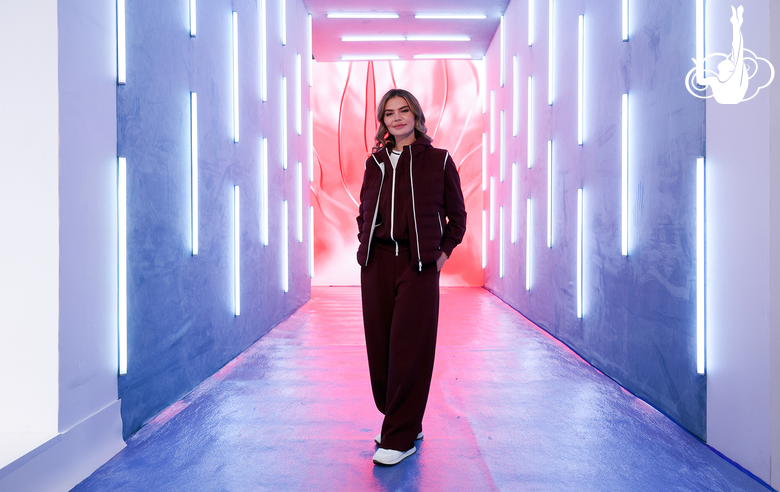 November 11, 2025. Olympic champion Alina Kabaeva before the start of the Sky Grace Cup International Tournament and Beijing Top Open 2025