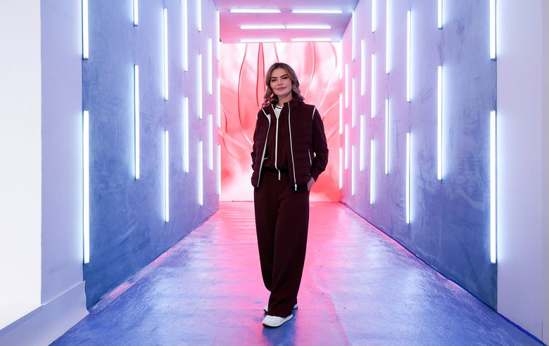 November 11, 2025. Olympic champion Alina Kabaeva before the start of the Sky Grace Cup International Tournament and Beijing Top Open 2025