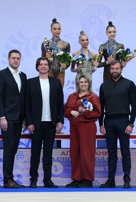 Результаты финалов с обручем и мячом среди сениорок на чемпионате России