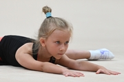 A young gymnast during Academy selection