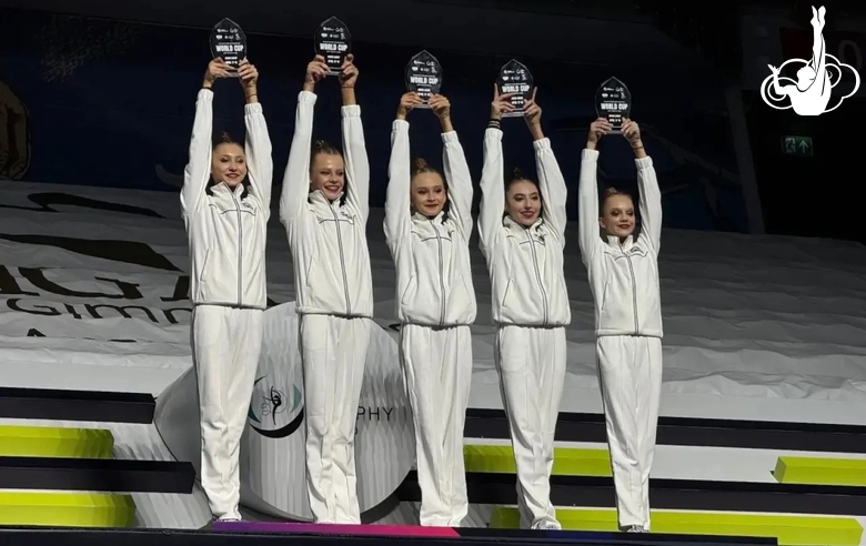 Our group exercise gymnasts sum up the results of the World Cup stage in Baku