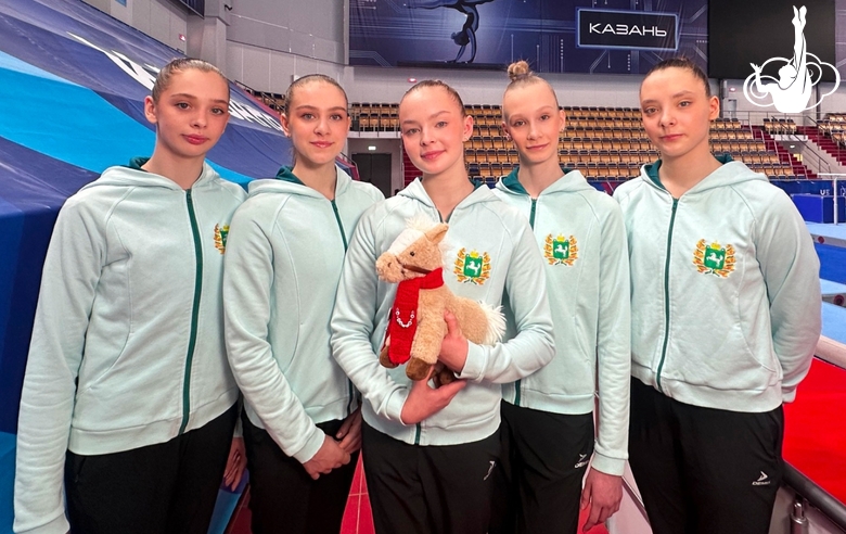 "We are very grateful to the Association for the opportunity to participate in an important competition like this". Group gymnasts from the Tomsk Region talk about the first stage of the Cup of the Strongest