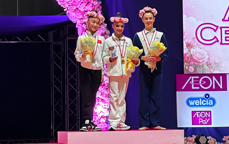 Ksenia Savinova wins AEON cup junior champion