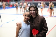 Ксения Савинова и олимпийская чемпионка Алина Кабаева