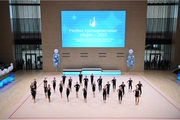 Participants of the training camp during their performance at the final concert