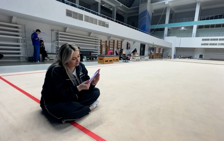 We're following the training of our Russian Junior Championship participants with Evgeniya Eliseeva