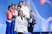 March 16, 2026. The Olympic champion at the international Alina Kabaeva Grand Prix Champions Cup tournament in St. Petersburg
