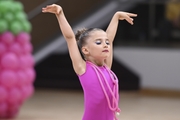 Young gymnast at the mAlinka tournament