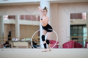 Alexandra Borisova during a training session at the Academy