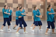Alla Dukhova's dance studio TODES intensive course participants during a flash mob