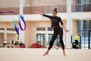 Arina Tkachuk during a training session at the Academy