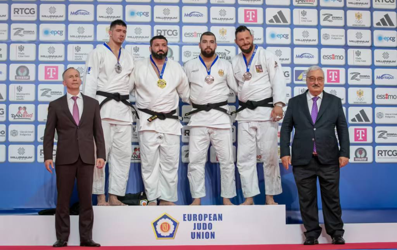 Russian national team took first place in the medal count at the European Judo Championships in Montenegro