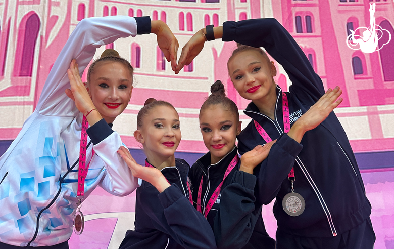 Гимнастки Академии заняли весь пьедестал турнира Gracia Fair Cup в многоборье по программе юниорок