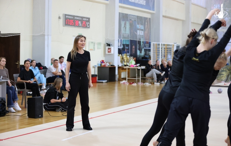 October 6, 2026. Olympic champion Alina Kabaeva at the Alina festival rehearsal