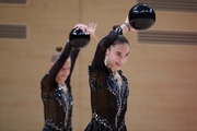 Групповички во время контрольной тренировки перед чемпионатом Европы