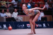 Alina Protasova (Russia) during the ball exercise